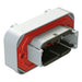 ATM13-12PB-BM01 by Amphenol Sine Systems Corp - CONNECTOR HEADER R/A 12POS