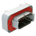 ATM13-12PB-BM03 by Amphenol Sine Systems Corp - CONNECTOR HEADER R/A 12POS