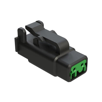 ATMH06-2SC by Amphenol Sine Systems Corp - 2 POSITION PLUG, SOCKET, HIGH TE