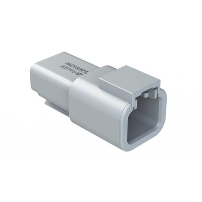 ATP04-2P-RD01 by Amphenol Sine Systems Corp - 2 POSITION RECEPTACLE, PIN, REDU