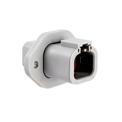 ATP04-4P-PM01 by Amphenol Sine Systems Corp - CONNECTOR RECPT HSG 4POS