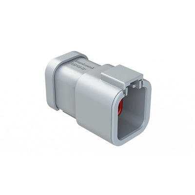 ATP04-6P-EC01 by Amphenol Sine Systems Corp - CONNECTOR RECPT HSG 6POS