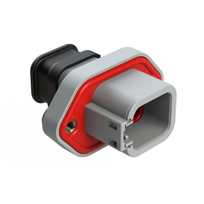ATP04-6P-PM06SR by Amphenol Sine Systems Corp - CONNECTOR RECPT HSG 6POS