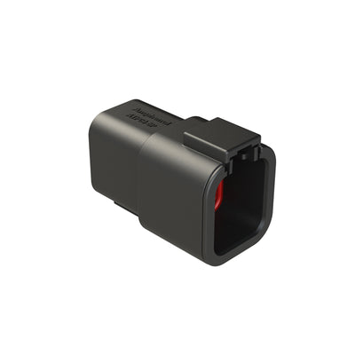 ATP04-6P-RD01BK by Amphenol Sine Systems Corp - CONNECTOR RECPT HSG 6POS