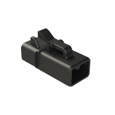 ATP06-2S-RD01BK by Amphenol Sine Systems Corp - 2 POSITION PLUG, SOCKET, REDUCED