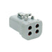 ATP06-4S-EC01 by Amphenol Sine Systems Corp - CONNECTOR PLUG HSG 4POS