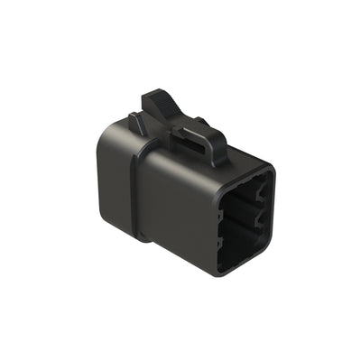 ATP06-6S-BLK by Amphenol Sine Systems Corp - CONNECTOR PLUG HSG 6POS