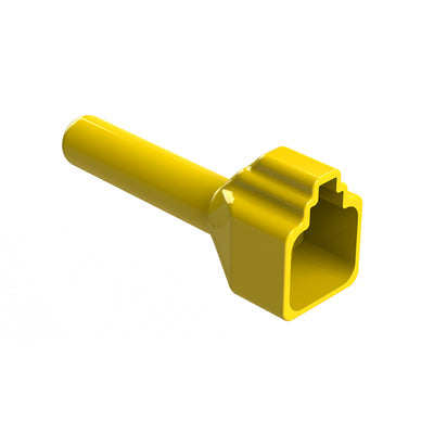ATP4S-BT-YW by Amphenol Sine Systems Corp - BOOT FOR 4 POSITION PLUGS, YELLO