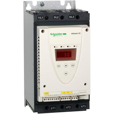 ATS22D62S6U by Schneider Electric - SOFT STARTER-ATS22-CONTROL110V-P
