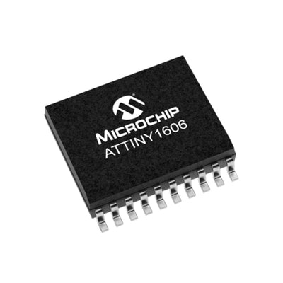 ATTINY1606-SFR by Microchip Technology - IC MCU 8BIT 16KB FLASH 20SOIC