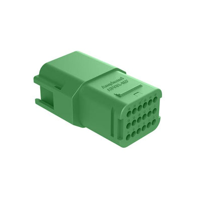 ATV04-18PC by Amphenol Sine Systems Corp - CONNECTOR RECPT HSG 18POS 14-20AWG