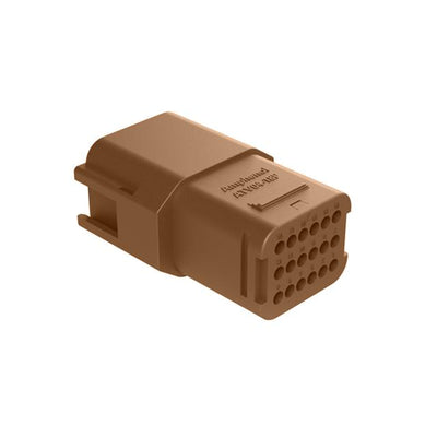 ATV04-18PD by Amphenol Sine Systems Corp - CONNECTOR RECPT HSG 18POS 14-20AWG