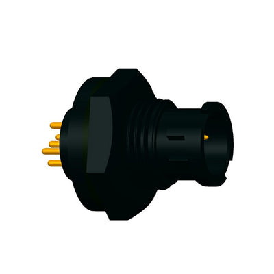 AU-05PMMP-LC7001 by Amphenol LTW - CONNECTOR RECPT MALE 5POS GOLD SOLDER