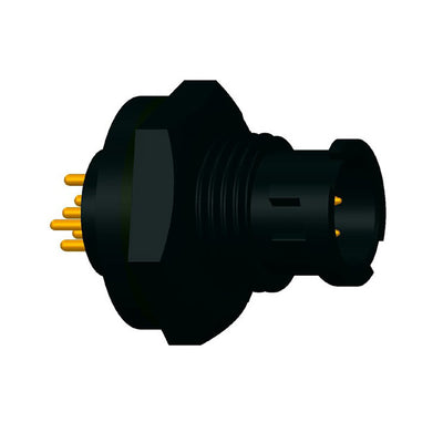 AU-06PMMP-LC7001 by Amphenol LTW - CONNECTOR RECPT MALE 6POS GOLD SOLDER
