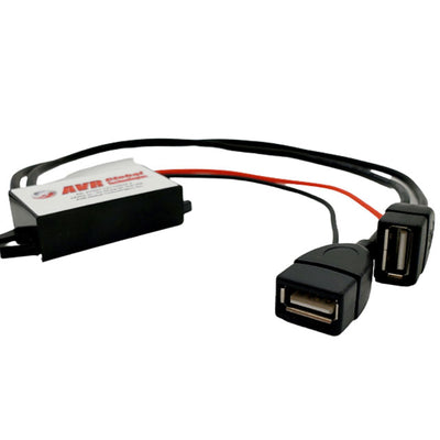 AVRGT-12V-USBAF-2 by AVR Global Technologies, Inc - CABLE USB TO WIRE LEADS