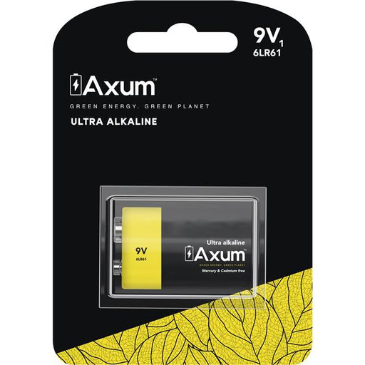 AX-6LR61-1 by Axum - 6LR61 9V ALKALINE - SINGLE