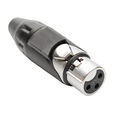 AX3F9M by Amphenol Audio - CONNECTOR PLUG FMALE XLR 3P SLDR CUP