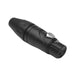AX3FB by Amphenol Audio - CONNECTOR PLUG FMALE XLR 3P SLDR CUP