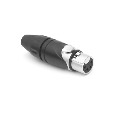 AX4F by Amphenol Audio - CONNECTOR PLUG FMALE XLR 4P SLDR CUP