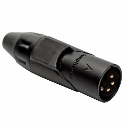 AX4MB2M-AU by Amphenol Audio - CONNECTOR RECPT MALE XLR 4P SOLDER CUP
