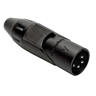 AX4MB7M by Amphenol Audio - CONNECTOR RECPT MALE XLR 4P SOLDER CUP
