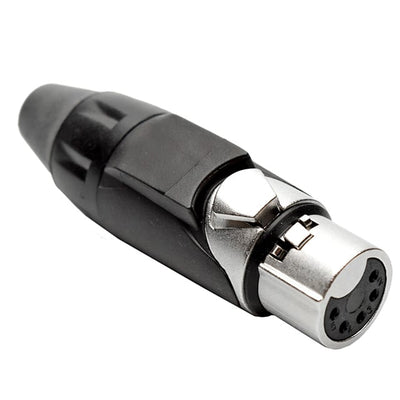 AX5F8M by Amphenol Audio - CONNECTOR PLUG FMALE XLR 5P SLDR CUP