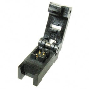AXS-3225-04-01 by Abracon LLC - SOCKET 4PAD 3.2X2.5 CRYSTAL