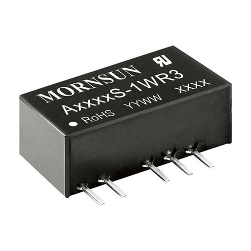 A1515S-1WR3 by Mornsun America, LLC - DC DC CONVERTER +/-15V 1W