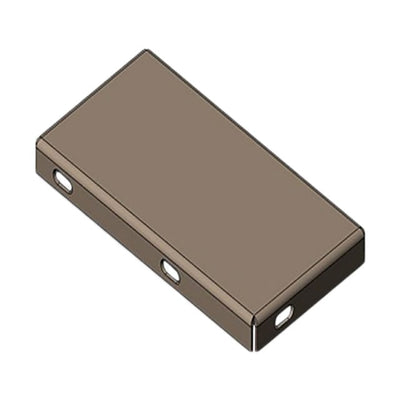 B-0500CC1000-0100XC by Orbel Corporation - RF SHIELD 0.500"" X 1.000"" COVER