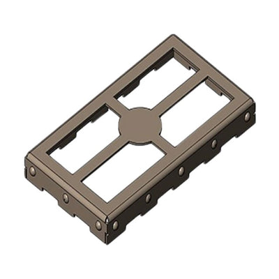 B-0625SB1125-0115XF by Orbel Corporation - RF SHIELD 0.625"" X 1.125"" FRAME