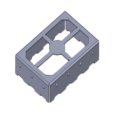B-0725SB1060-0220XF-TPS by Orbel Corporation - RF SHIELD 0.725"" X 1.060"" FRAME