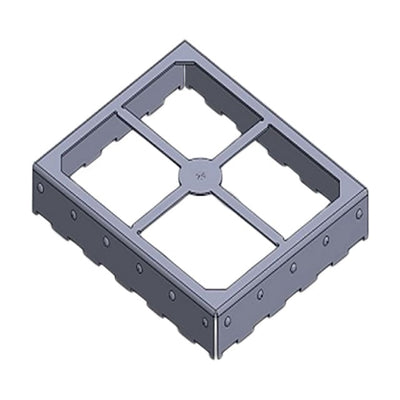 B-1175SB1410-0220XF-TPS by Orbel Corporation - RF SHIELD 1.175"" X 1.410"" FRAME