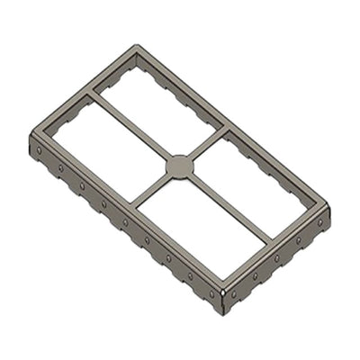 B-1250SB2250-0165XF by Orbel Corporation - RF SHIELD 1.250"" X 2.250"" FRAME