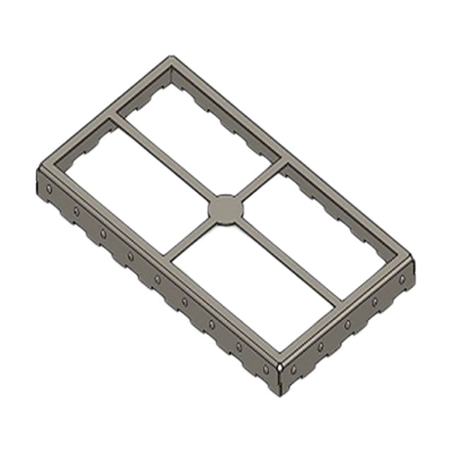 B-1250SB2250-0165XF by Orbel Corporation - RF SHIELD 1.250"" X 2.250"" FRAME