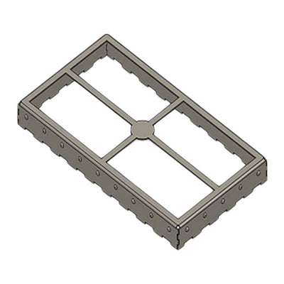 B-1250SB2250-0200XF by Orbel Corporation - RF SHIELD 1.250"" X 2.250"" FRAME