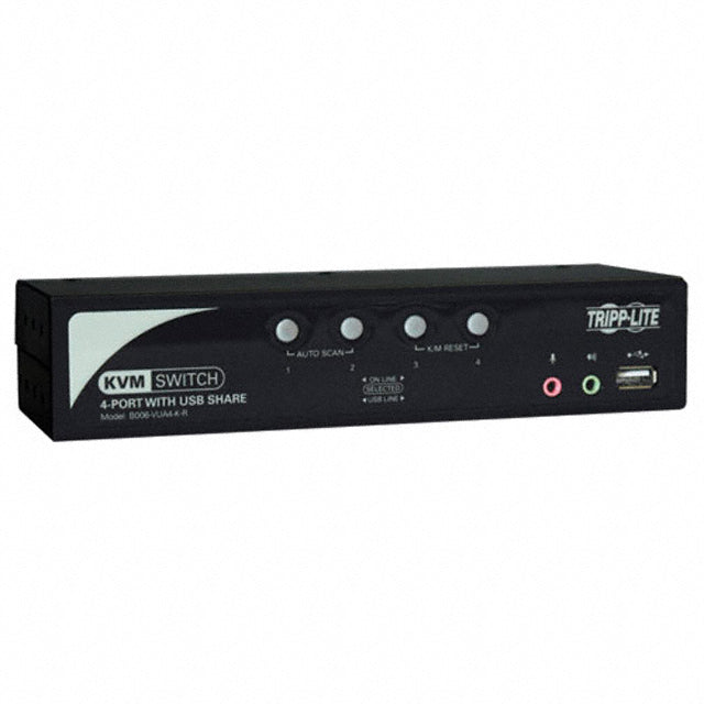 B006-VUA4-K-R by Tripp Lite - 2-PORT USB 2.0 HUB W/CABLES