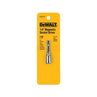 B1036521 by DeWalt - MAGNETIC NUT DRIVER, 1/4"", DIAME
