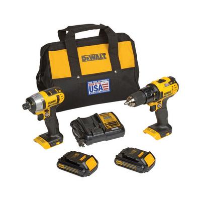 DCK280C2 by DeWalt - 20V MAX* LITHIUM ION COMBO KIT (