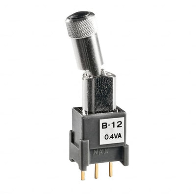 B12LP by NKK Switches - SWITCH TOGGLE SPDT 0.4VA 28V