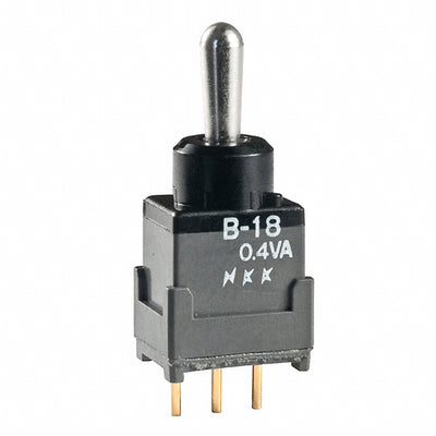 B18JP by NKK Switches - SWITCH TOGGLE SPDT 0.4VA 28V