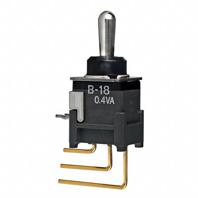 B18JV by NKK Switches - SWITCH TOGGLE SPDT 0.4VA 28V