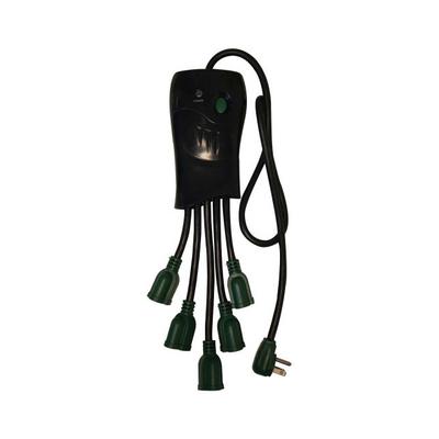 GG-5OCT by Go Green Power - 5-OUTLET SURGE PROTECTOR, 250 JO