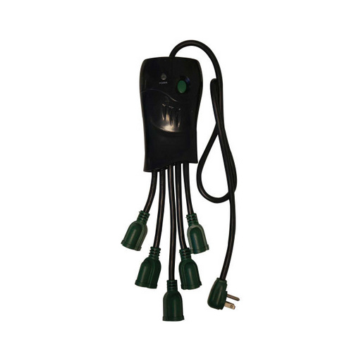 GG-5OCT by Go Green Power - 5-OUTLET SURGE PROTECTOR, 250 JO