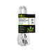 GG-19615 by GoGreen Power - CORD 16 AWG 15' WHITE