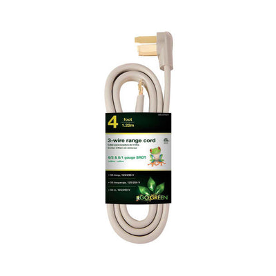 GG-27004 by GoGreen Power - CORD 6 AWG 4' GRAY RANGE