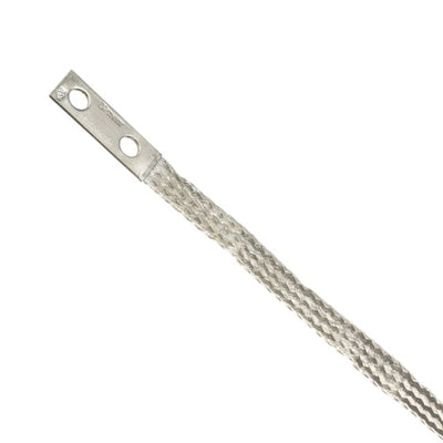B1S24E0084 by Panduit Corp - BRAIDED BONDING STRAP, TWO-HOLE,