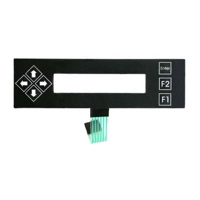 B202A-BK by Matrix Orbital - BRACKET BLACK WITH 7KEY OVERLAY