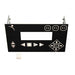 B204A-BK by Matrix Orbital - BRACKET BLK 15 BUTTON KEYPAD