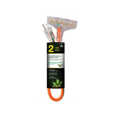 GG-15302 by GoGreen Power - CORD 12 AWG 2' ORANGE