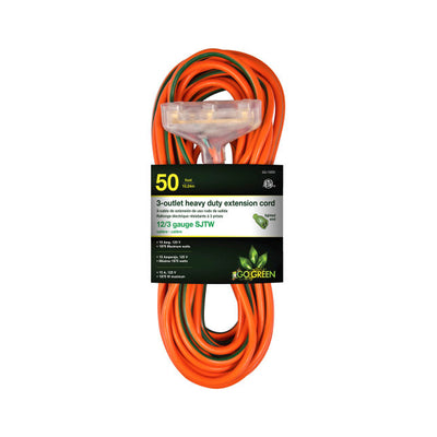 GG-15250 by GoGreen Power - CORD 12 AWG 50' ORANGE